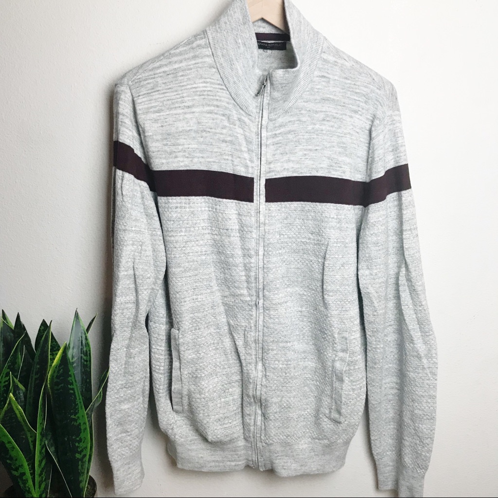 Zip Collared Sweater